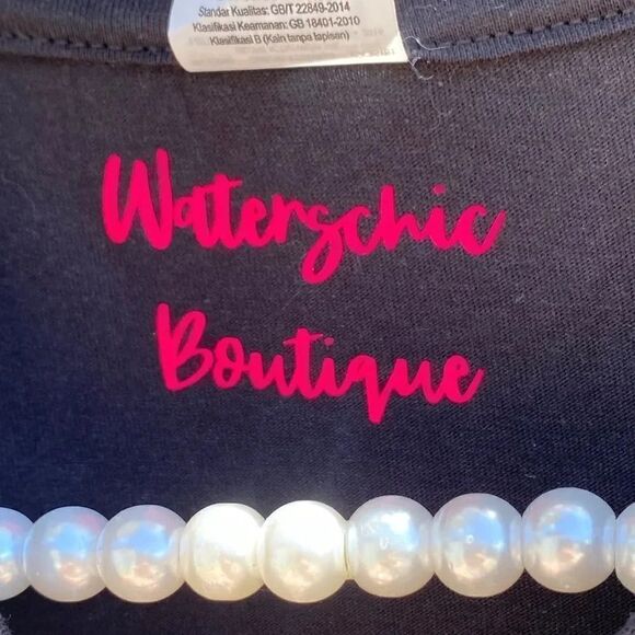 Waterschic Cheetah Cactus Short Sleeve Shirt Black Size Small - Picture 6 of 9